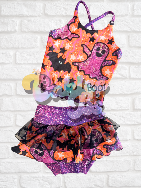 2T RTS brielle top & skirted bummies