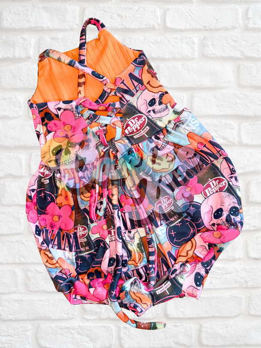 Band Mash Up Snapdragon Romper
