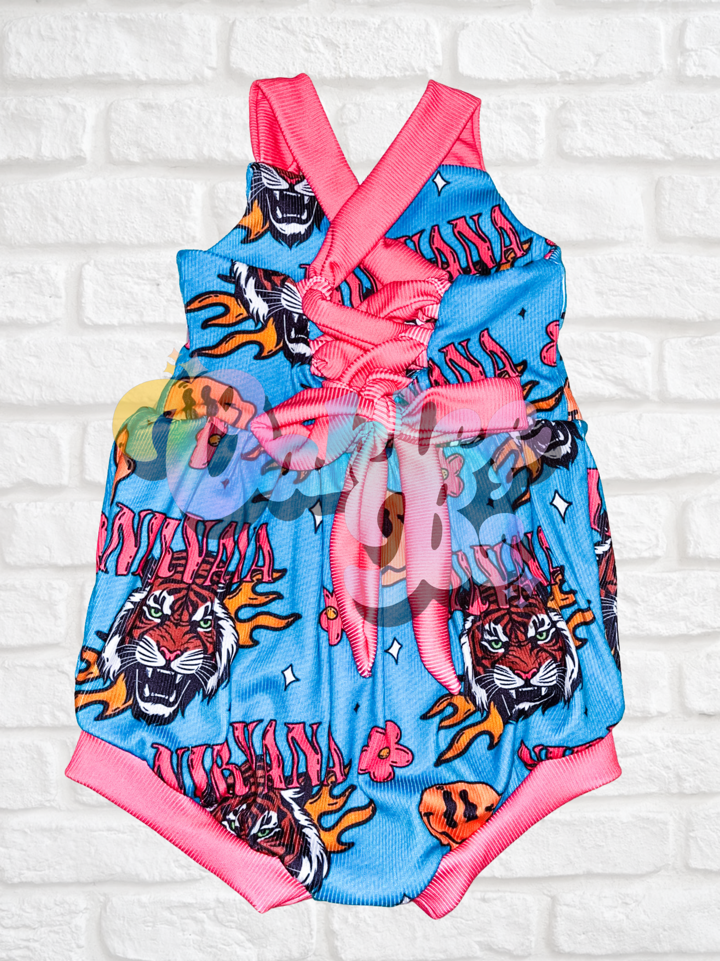 Tiger Nirv@na Snap Dragon Romper
