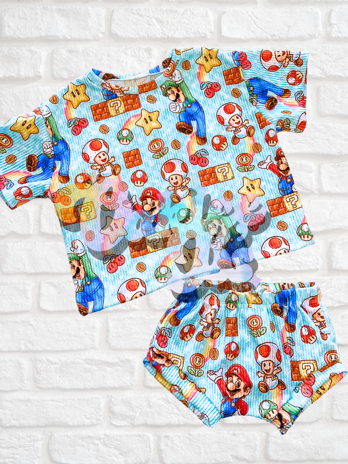 Mari0 Oversized Tee & Breezy Shorts