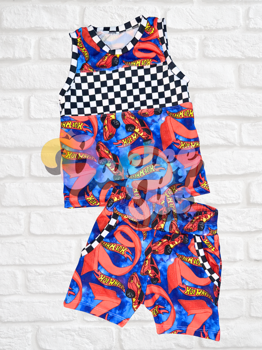 Hot Cars Upton Tank & Pocket Shorts