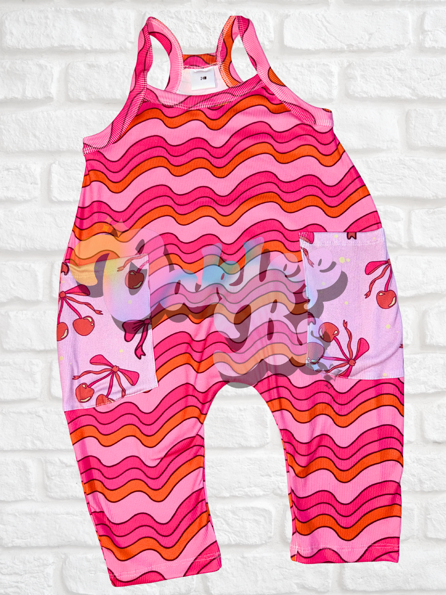 Pink Stripes Terran w Pockets