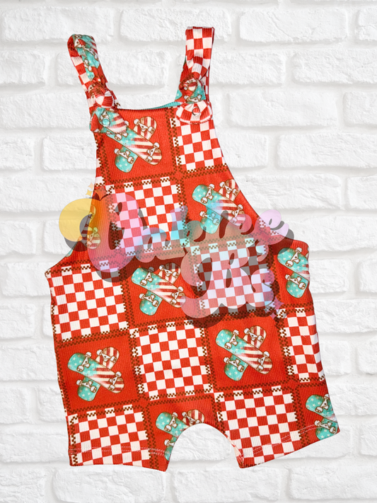 USA Skate Knee Length Overalls