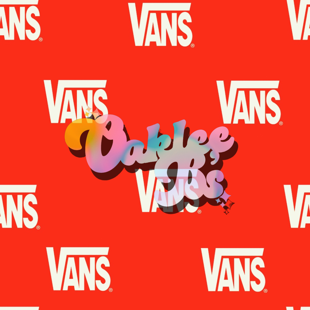 Vans Made to Order Single Items (Made in rib unless you select a swim item)