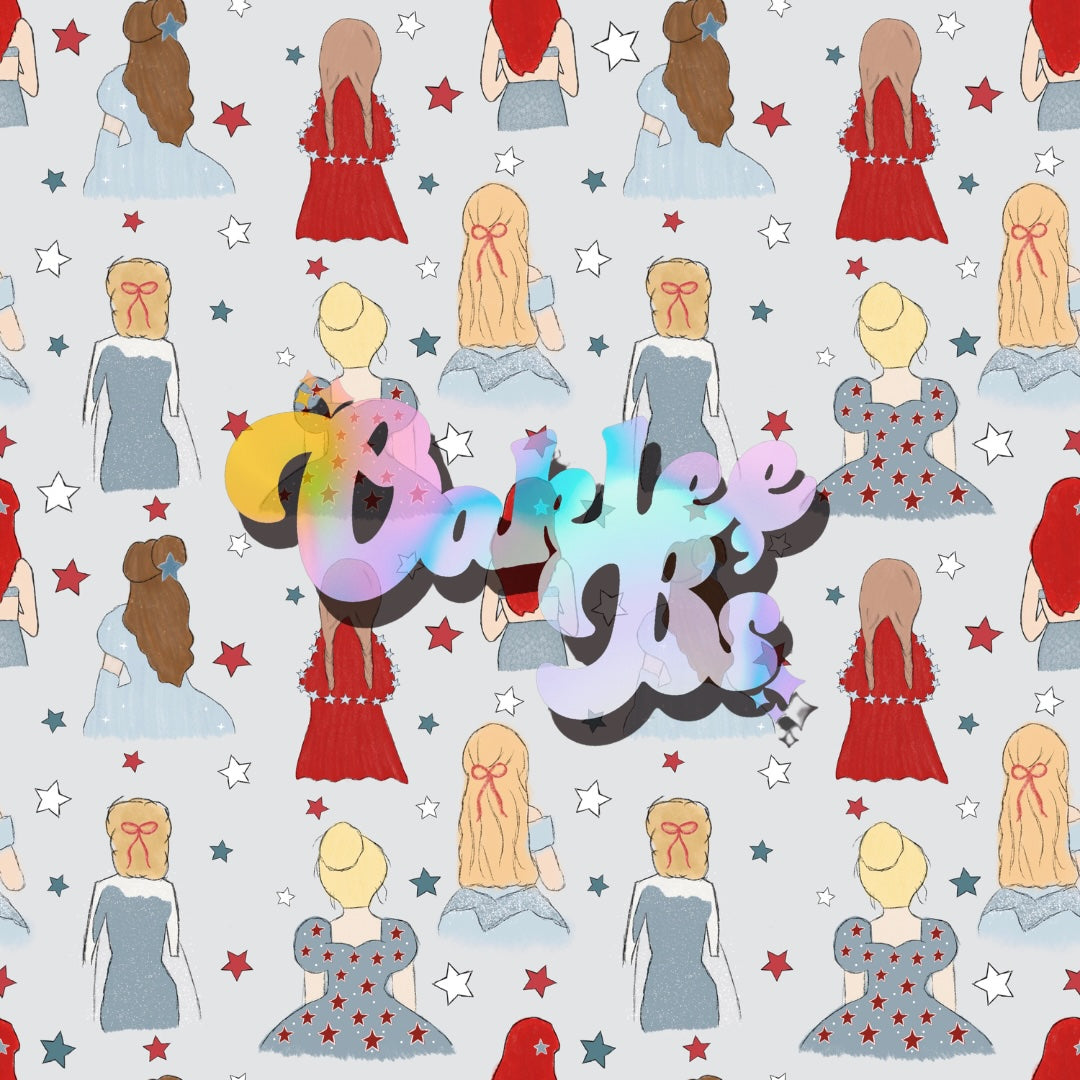 USA Princesses Made to Order Single Items (Made in rib unless you select a swim item)