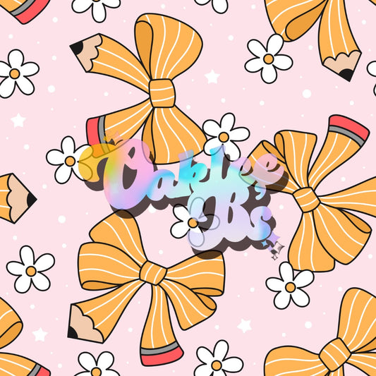 Pencil Bows Made to Order Single Items