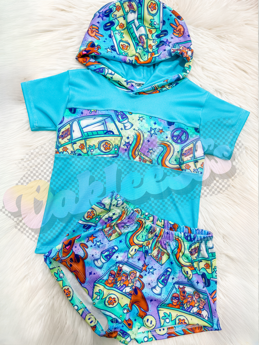 Scoob Hooded Upton & Breezy Shorts