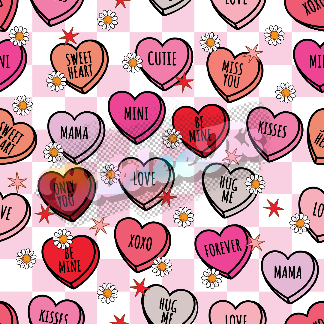 Candy Hearts Additional Made to Order (Ships by 1/30)