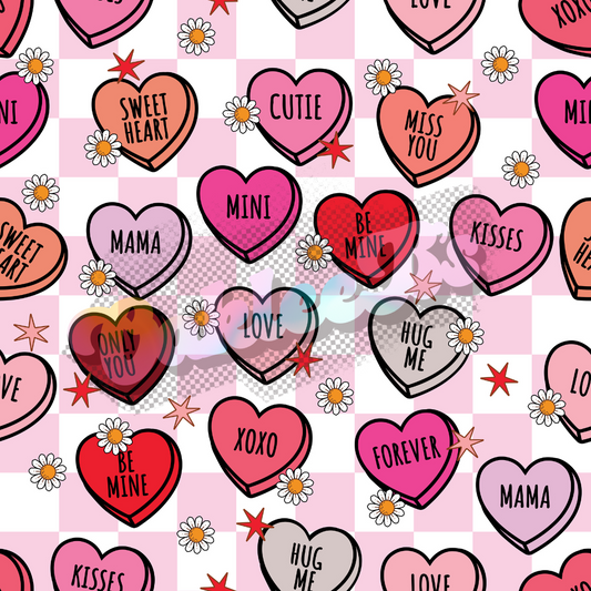 Candy Hearts Made to Order Single Items (Ships by 1/30)