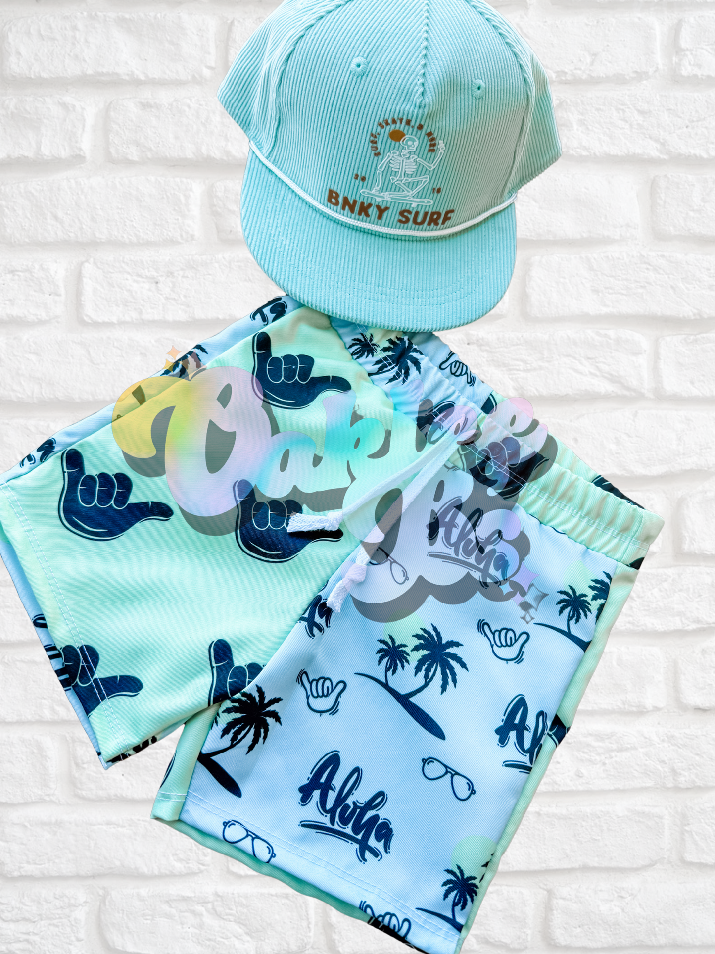 Hang Loose Board Shorts (Swim trunks, SIZE UP)