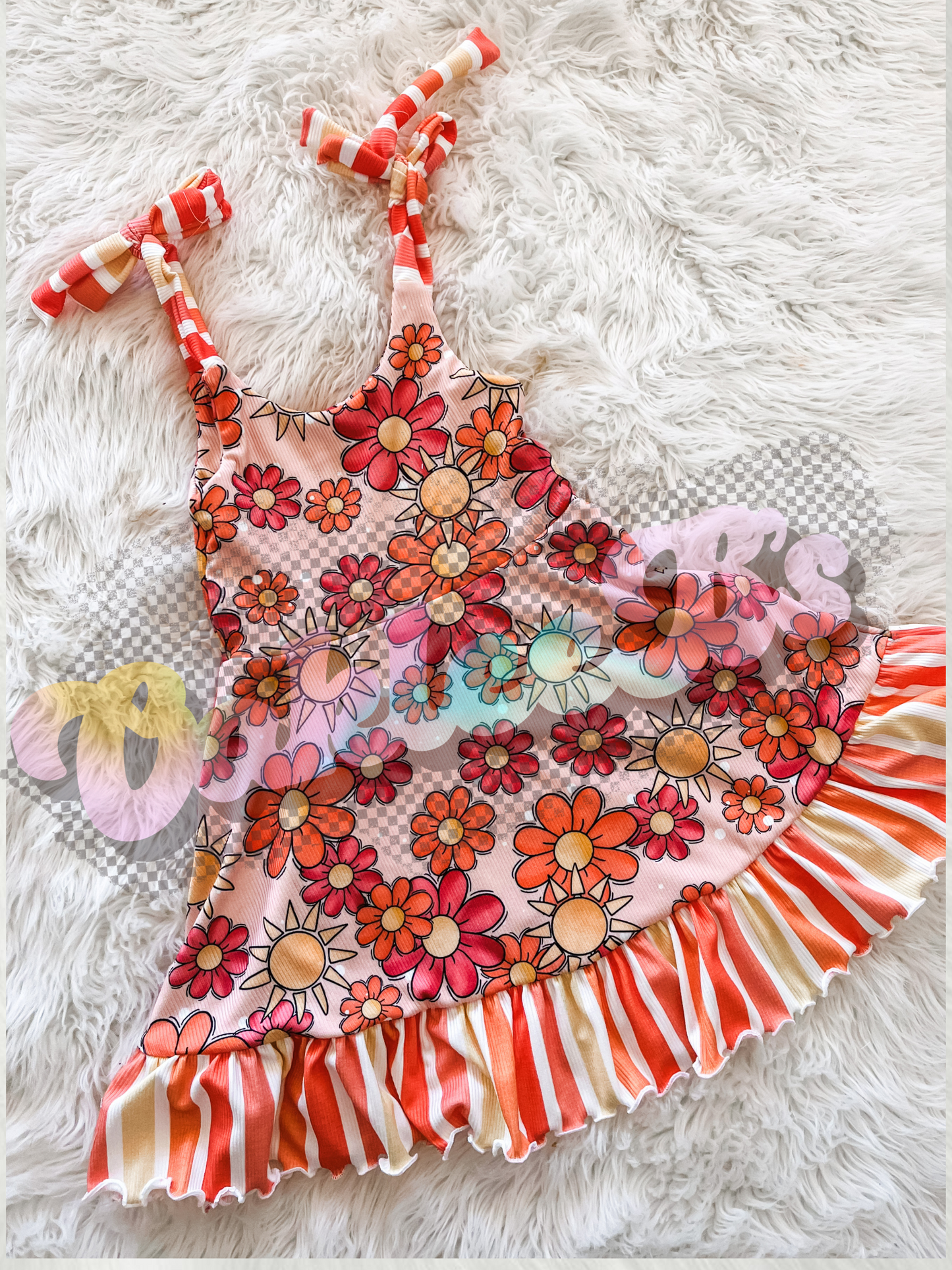 Summer Floral Olivia Dress