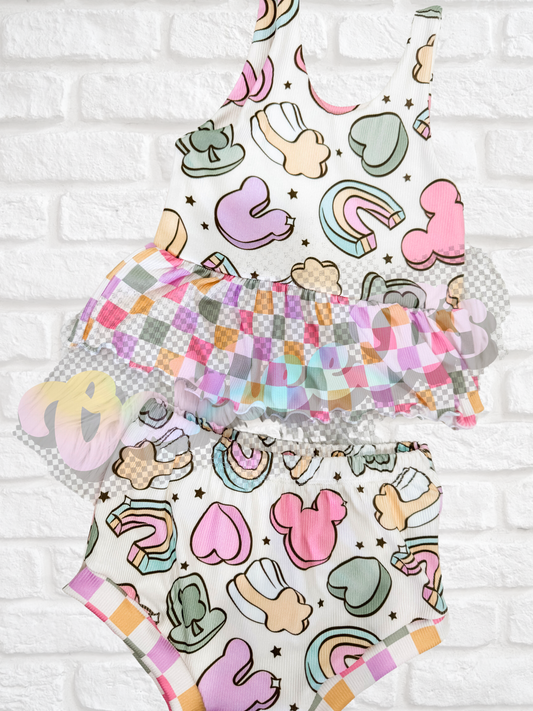 Charms Paisley Top & Shorties