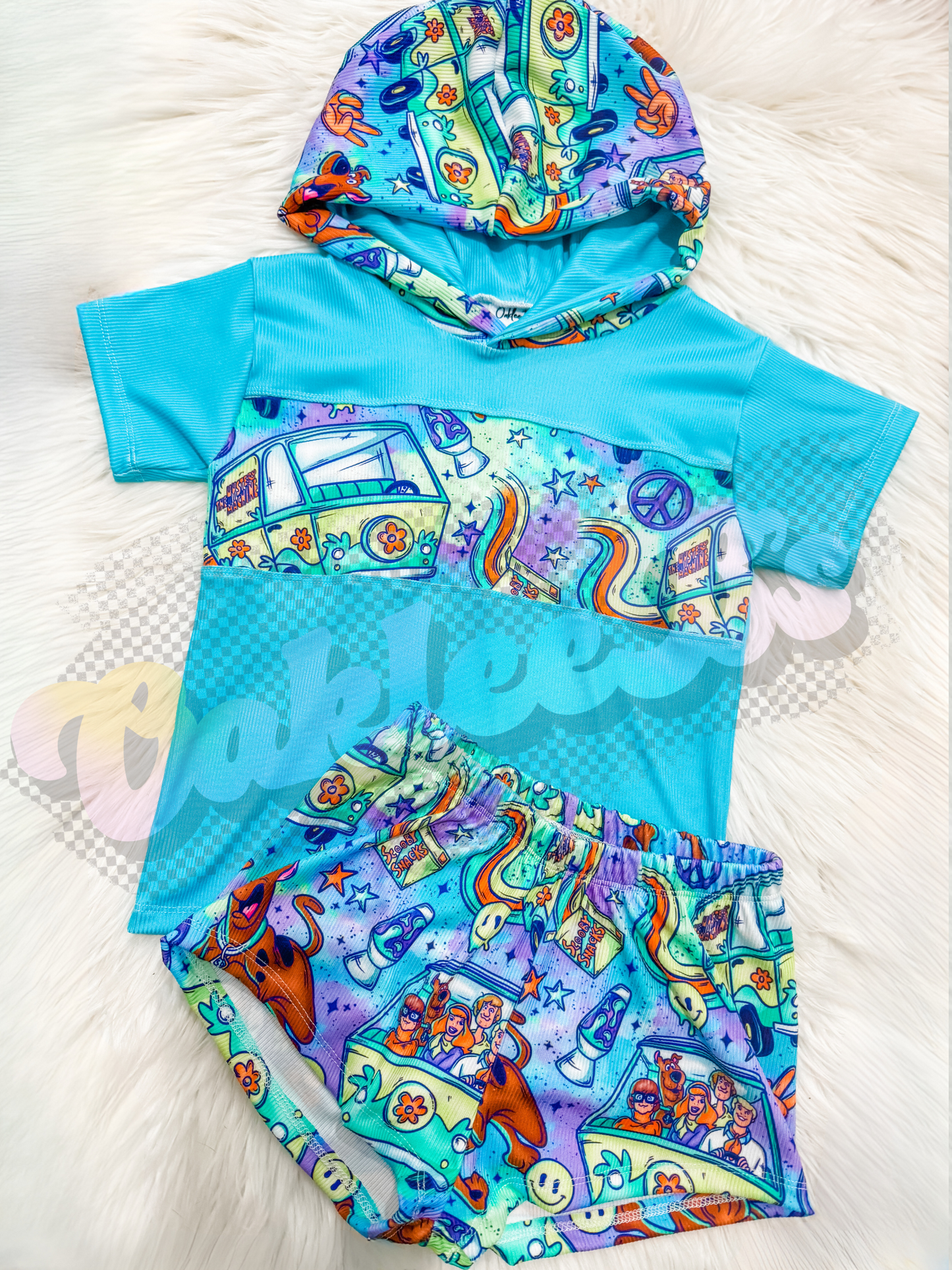 Sc00b Hooded Upton Tee & Breezy Shorts