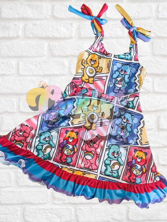 Bear Squares Olivia Dress