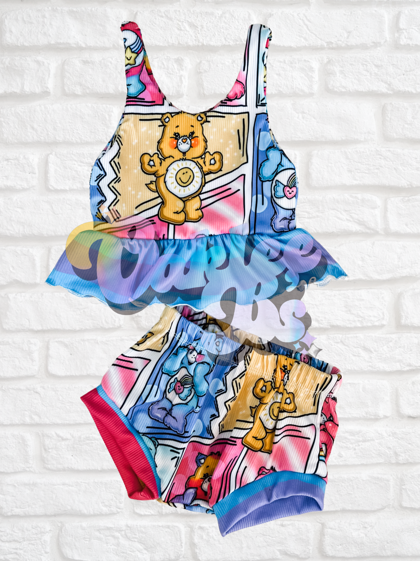 Bear Squares Paisley & Shorties